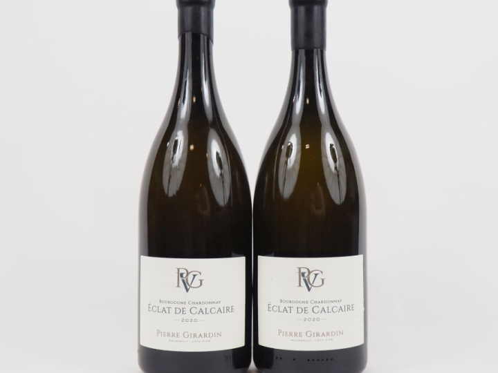 2 MAGNUMS BOURGOGNE CHARDONNAY "ECLAT DE CALCAIRE" DOMAINE PIERRE GIRA