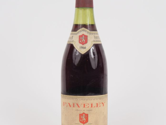 Vente aux enchères 1 BOUTEILLE MUSIGNY GC FAIVELEY - 1966 - 2.8 CM/ETLS