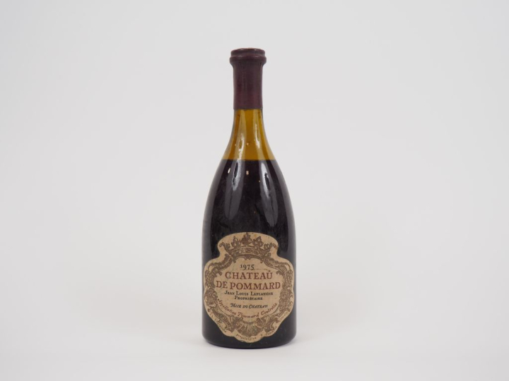 1 BOUTEILLE CHÂTEAU DE POMMARD - 1975 - 5 CM