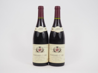 Vente aux enchères 2 BOUTEILLES POMMARD 1er CRU "CLOS MICAULT" P. LAFOREST - 1999