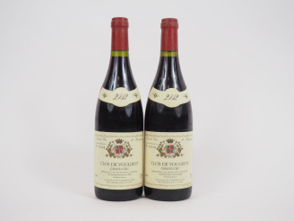 Vente aux enchères 2 BOUTEILLES CLOS DE VOUGEOT GC P. LAFOREST - 2002