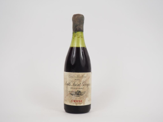 Vente aux enchères 1 VIEILLE BOUTEILLE NUITS SAINT GEORGES VSR CRUSE   FILS FRÈRES - NM -