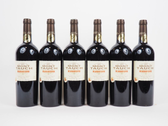 Vente aux enchères 6 BOUTEILLES MONT TAUCH FITOU - 2001 - CBO