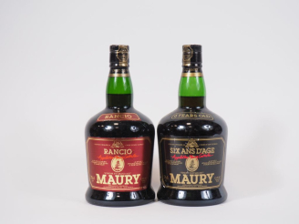 Vente aux enchères 2 BOUTEILLES DE MAURY : 1 "6 ANS D'AGE"/1 RANCIO 