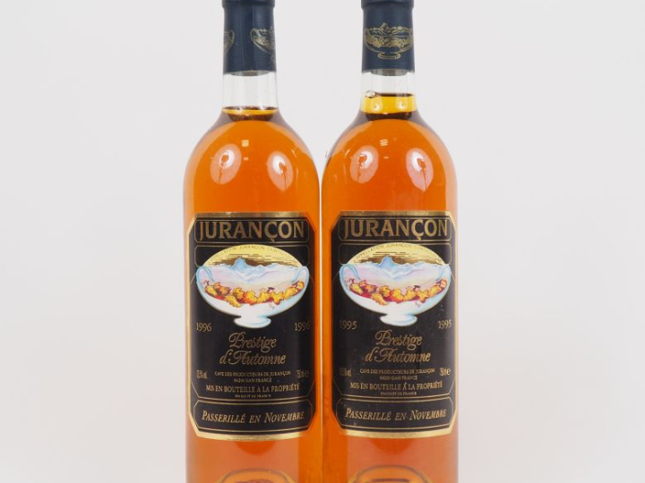 2 BOUTEILLES JURANCON PRESTIGE D'AUTOMNE - 1996