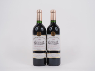 Vente aux enchères 2 BOUTEILLES CHÂTEAU SAINT GO COTES DE SAINT MONT - 1998