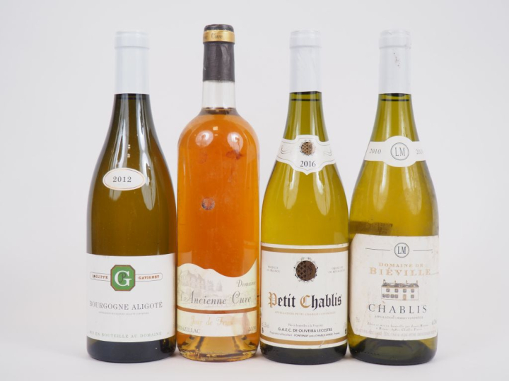 4 BOUTEILLES : 1 MONBAZILLAC DOMAINE L'ANCIENNE CURE "JOUR DE FRUIT" 2