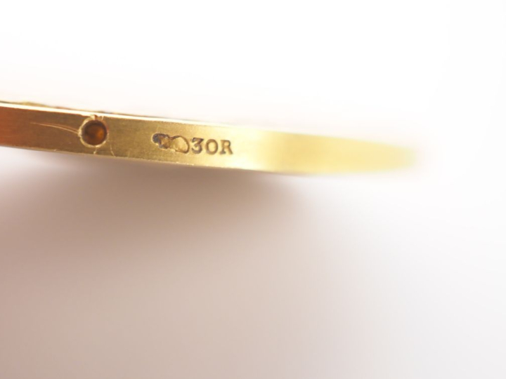 Alphée DUBOIS.  Médaille en or "Touring club de France à Dieudonné Cos