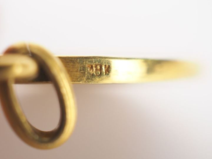 COTTUZO Y PIANA.  Médaille en or "Paris Buenos-Aires", "A nuestro Vale