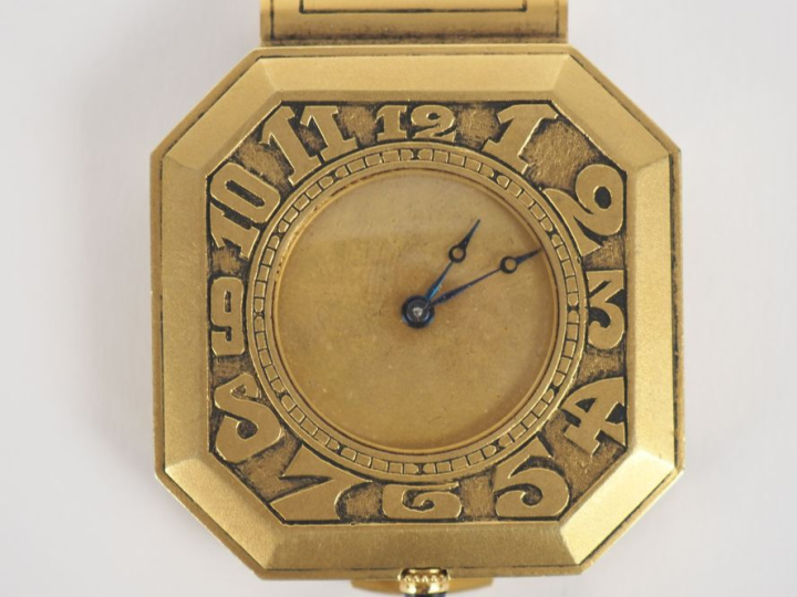 ART DECO. Montre historique et commémorative du duo Costes Le Brix en 