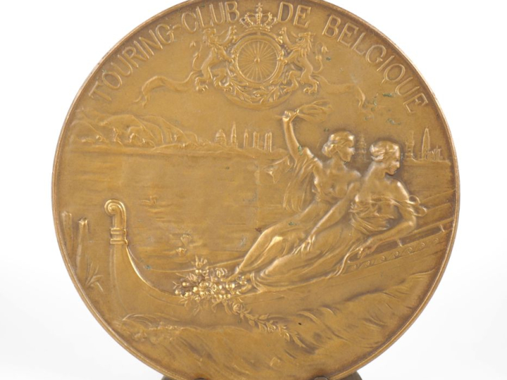 Paul DUBOIS.  Médaille en bronze Touring Club de Belgique  le TCB à Mr