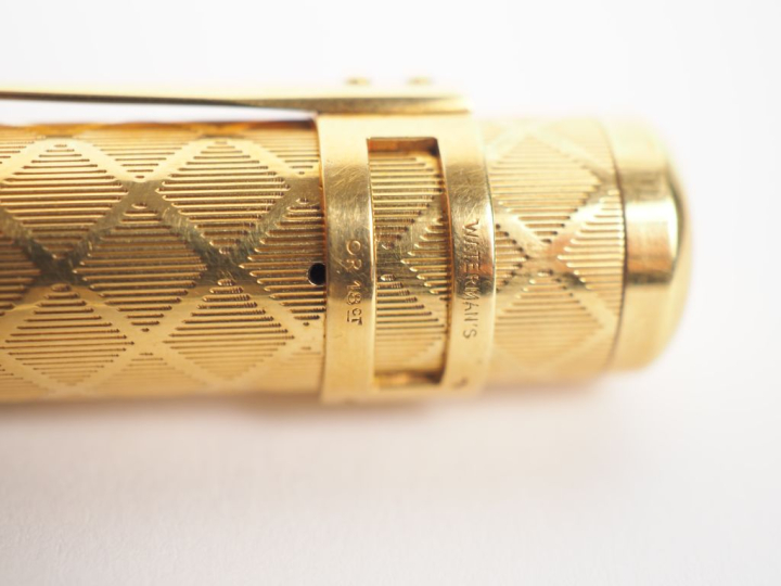 WATERMAN.  Stylo mine en or, porte la mention gravée "Costes 14 avril 