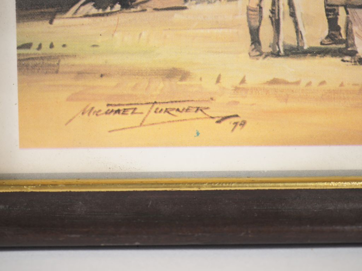 Reproduction d'après Mickael Turner. "Aviateurs de la RAF".