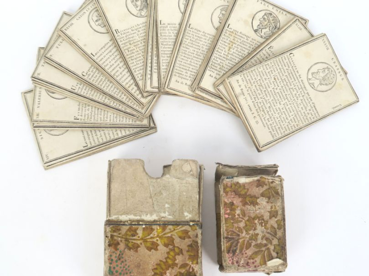 	Les cartes historiques d’Etienne de Jouy. Jeux de cartes historiques 