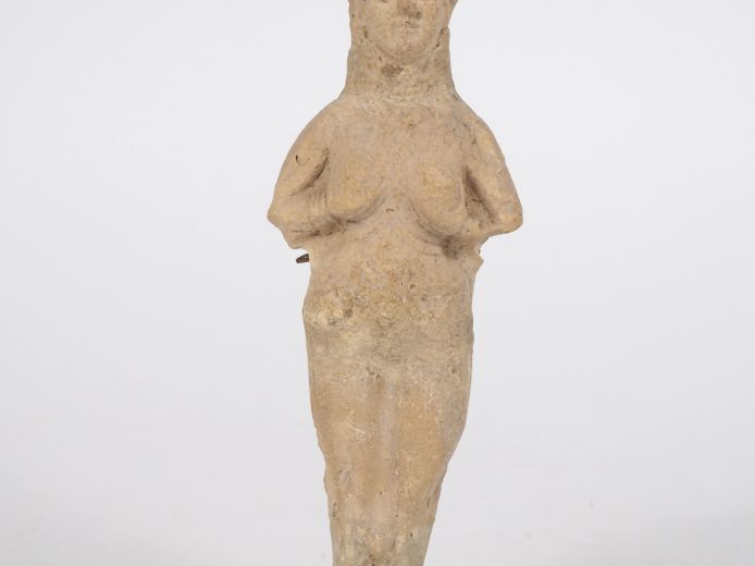 Iran (Suse), v. 1500-1100 av. J.-C. Idole féminine (déesse Astarté) se