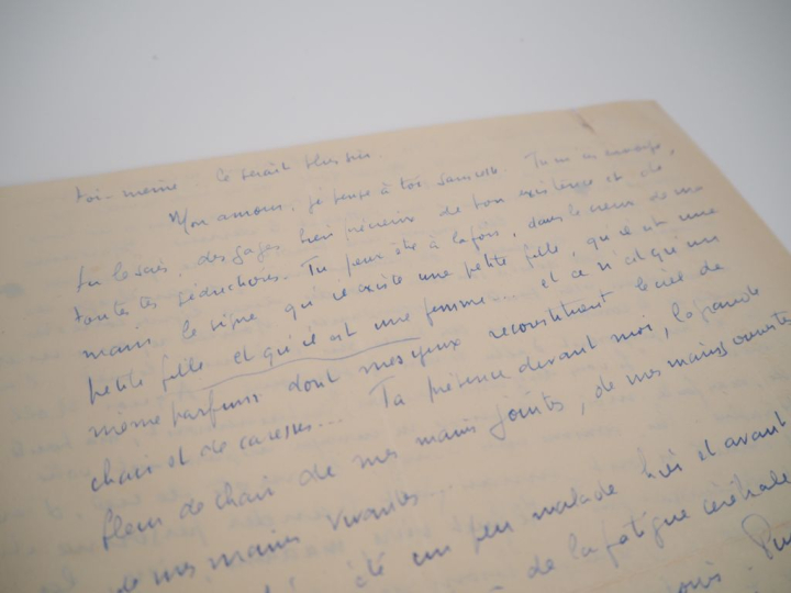 BOUSQUET (Joë). MAGNIFIQUE CORRESPONDANCE INÉDITE ADRESSÉE À GINETTE A