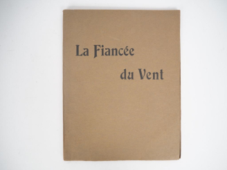 Vente aux enchères BOUSQUET (Joë). LA FIANCÉE DU VENT. Carcassonne, Imprimerie P. Polère,