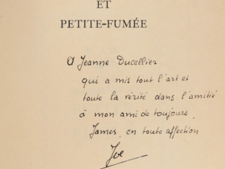 Vente aux enchères BOUSQUET (Joë). IRIS ET PETITE FUMÉE. P., G.L.M., 1939. In-12 broché. 