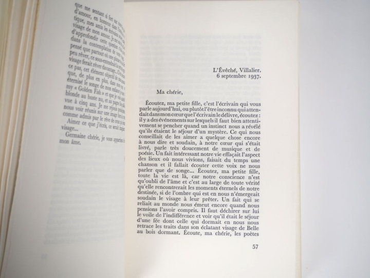 BOUSQUET (Joë). LETTRES À POISSON D’OR. Préface de Jean Paulhan. P., G