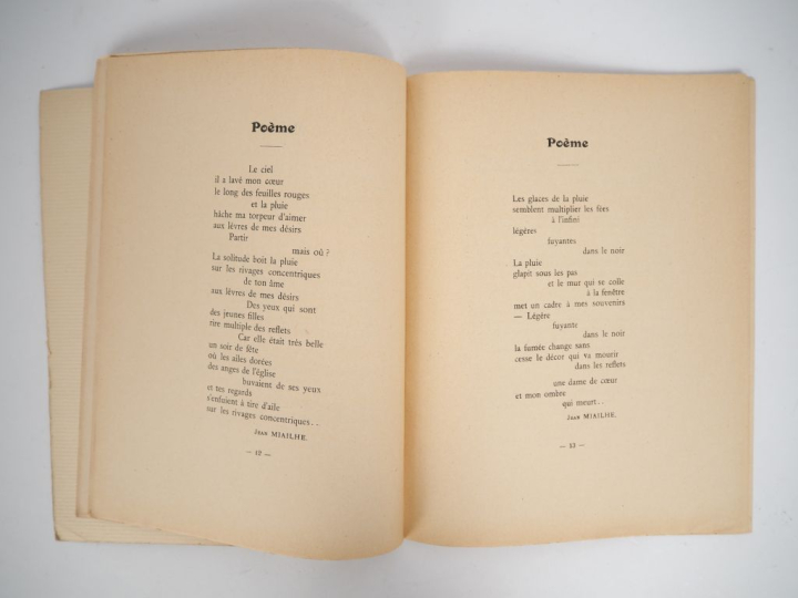 CHOC. Revue Artistique et littéraire. Numéro 1. Carcassonne, Imprimeri