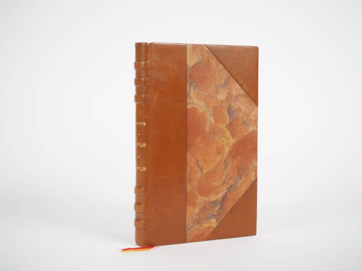 COLETTE. LE PUR ET L’IMPUR. Paris, Aux Armes de France, 1941. In-8 ½ b