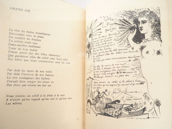 ÉLUARD (P.) LES YEUX FERTILES. Paris, G. L. M., 1936. In-12 broché , q