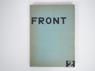 Vente aux enchères FRONT. 2. Den Haag, Februar 1931. Grand in-8 broché. ÉDITION ORIGINALE