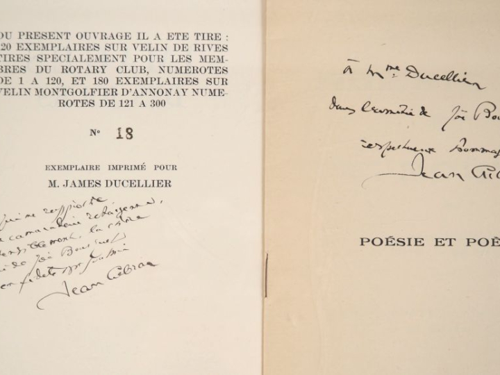 LEBRAU (J.). IMAGES DES JOURS. [Gap], Au Pigeonnier, 1937. Grand in-4 