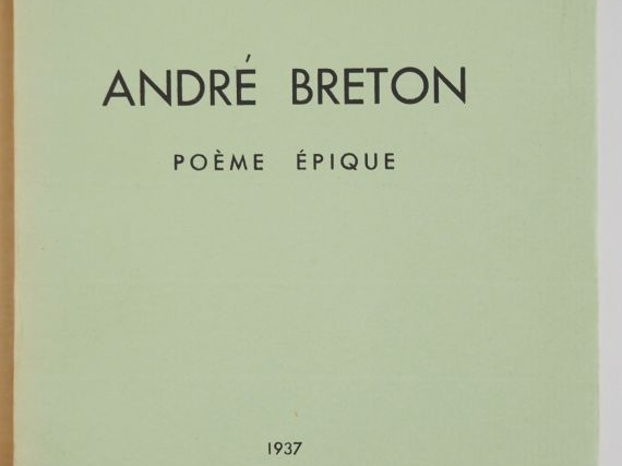 ROSEY (Gui). ANDRÉ BRETON. Poème épique. P., Éditions Surréalistes, 19
