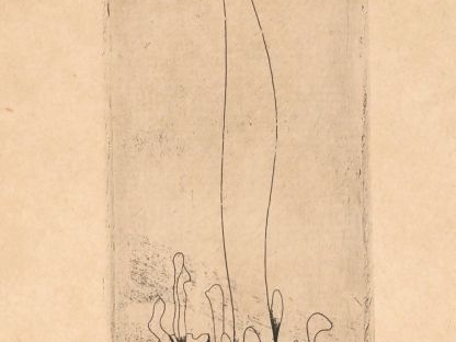 TANGUY (Yves). EAU-FORTE SANS TITRE. Planche vélin (225 X 155 mm), gra