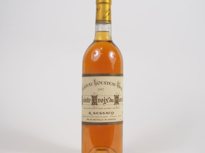 1 BOUTEILLE CHÂTEAU LOUSTEAU VIEIL SAINTE CROIX DU MONT - 1997
