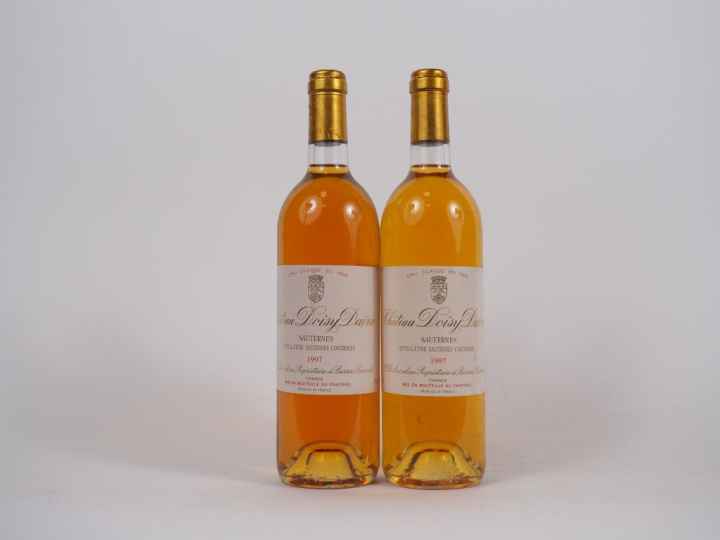 2 BOUTEILLES CHÂTEAU DOISY DAËNE CC SAUTERNES - 1997
