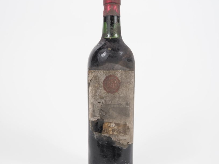 1 BOUTEILLE CHÂTEAU FONBADET PAUILLAC - 1947 - BG - ETA