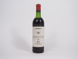Vente aux enchères 1 BOUTEILLE MOUTON CADET BORDEAUX - 1972 - HEP - BS