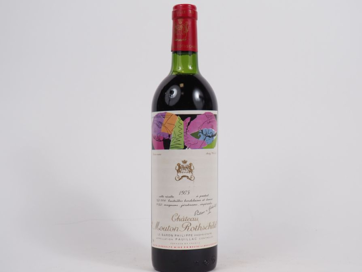 1 BOUTEILLE CHÂTEAU MOUTON ROTHSCHILD 1er GCC PAUILLAC - 1975 - LB
