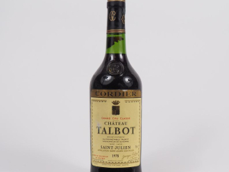 Vente aux enchères 1 BOUTEILLE CHÂTEAU TALBOT GCC ST JULIEN - 1978