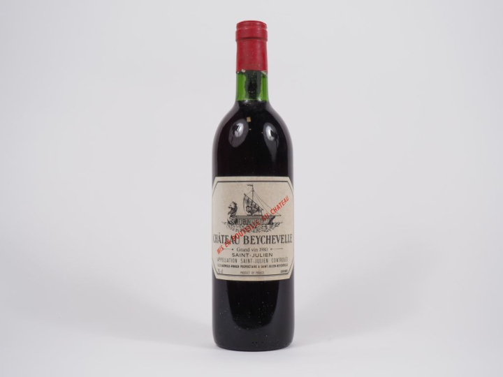 1 BOUTEILLE CHÂTEAU BEYCHEVELLE GCC ST JULIEN - 1980 - BG