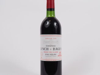 Vente aux enchères 1 BOUTEILLE CHÂTEAU LYNCH BAGES GCC PAUILLAC - 1981 - BG