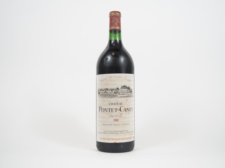 1 MAGNUM CHÂTEAU PONTET CANET GCC PAUILLAC - 1982 - ELT