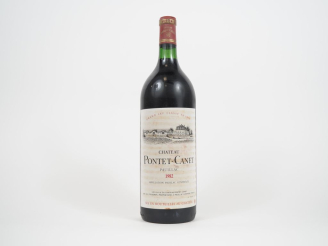 Vente aux enchères 1 MAGNUM CHÂTEAU PONTET CANET GCC PAUILLAC - 1982 - ELT