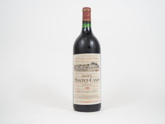 Vente aux enchères 1 MAGNUM CHÂTEAU PONTET CANET GCC PAUILLAC - 1982 - ET