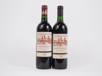 Vente aux enchères 2 BOUTEILLES CHÂTEAU COS D'ESTOURNEL GCC ST ESTÈPHE - 1990