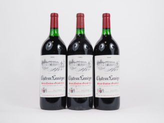 Vente aux enchères 3 MAGNUMS CHÂTEAU LASSÈGUE GCC ST ÉMILION - 1990