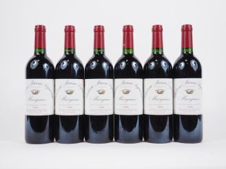 Vente aux enchères 6 BOUTEILLES CHÂTEAU MARSAC SEGUINEAU CB MARGAUX - 1996