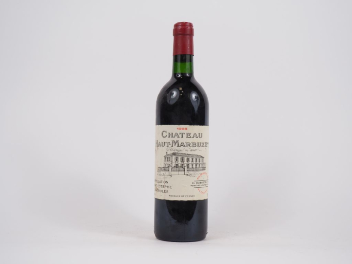 1 BOUTEILLE CHÂTEAU HAUT MARBUZET ST ESTÈPHE - 1998