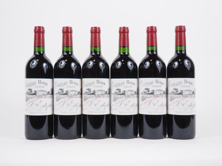6 BOUTEILLES CHÂTEAU MORIN CB ST ESTÈPHE - 1999