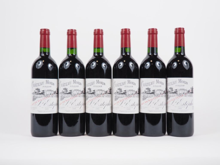 6 BOUTEILLES CHÂTEAU MORIN CB ST ESTÈPHE - 1999