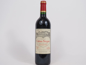 Vente aux enchères 1 BOUTEILLE CHÂTEAU CALON SÉGUR GCC ST ESTÈPHE - 2000 - BTLS