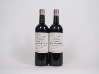 Vente aux enchères 2 BOUTEILLES CHÂTEAU HAUT CORBIN GCC ST ÉMILION - 2005