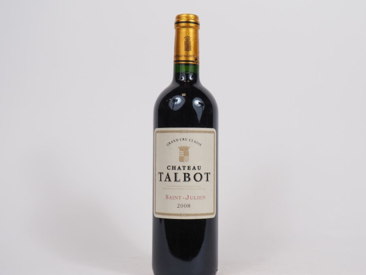 1 BOUTEILLE CHÂTEAU TALBOT GCC ST JULIEN - 2008